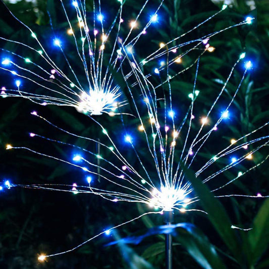 Pack Outdoor Solar LED Garden Lights - Waterproof & Decorative