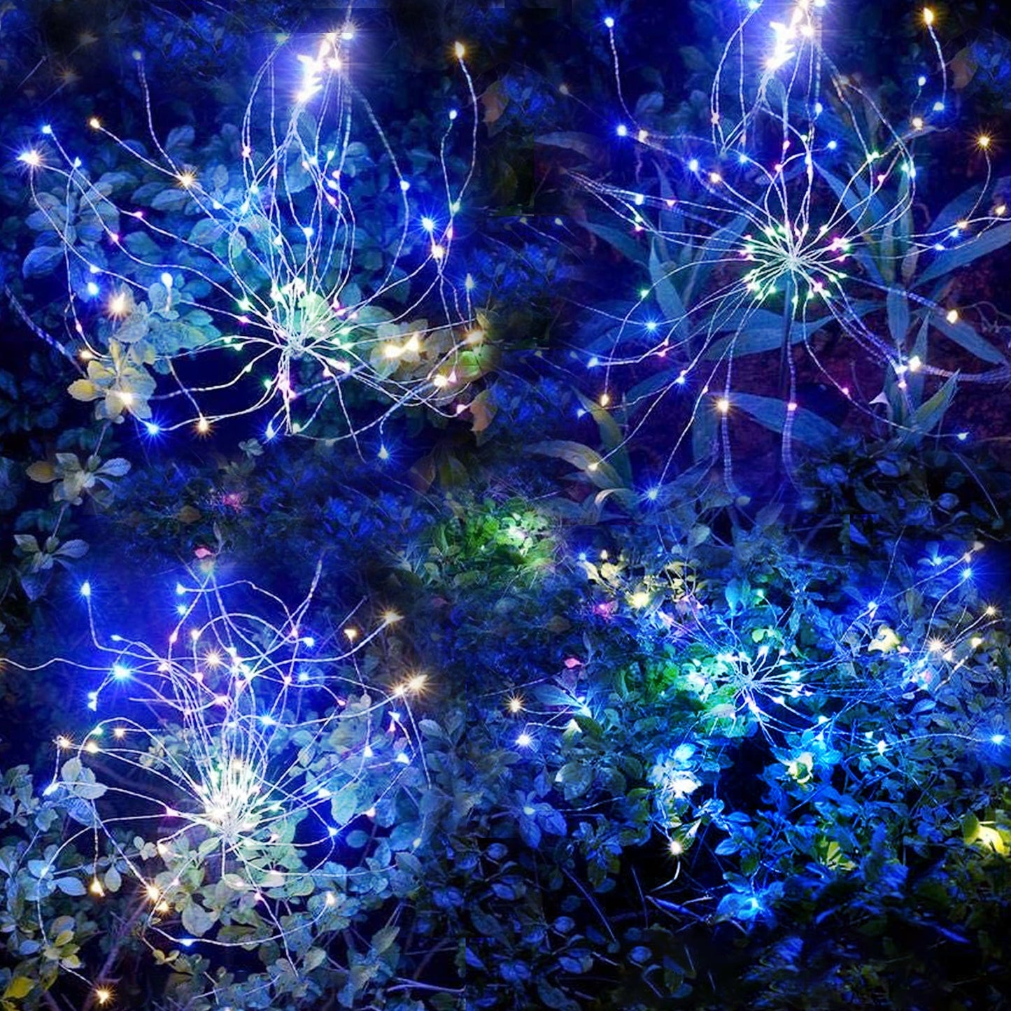 Pack Outdoor Solar LED Garden Lights - Waterproof & Decorative